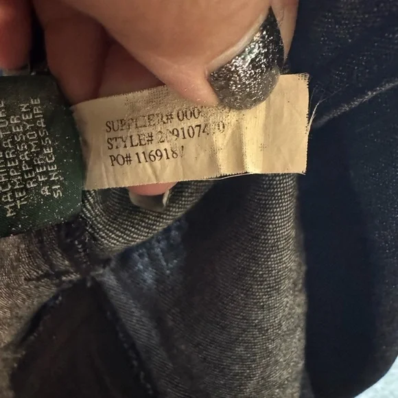 Lauren Ralph Lauren 6 Denim Shirt Dress Midi Shift Sheath Knee Lengths W/Belt - Picture 13 of 13